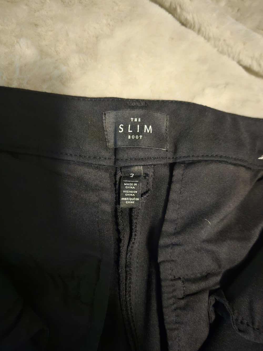 Womans Slim Bootcut Dress Pants - Picture 4 of 4